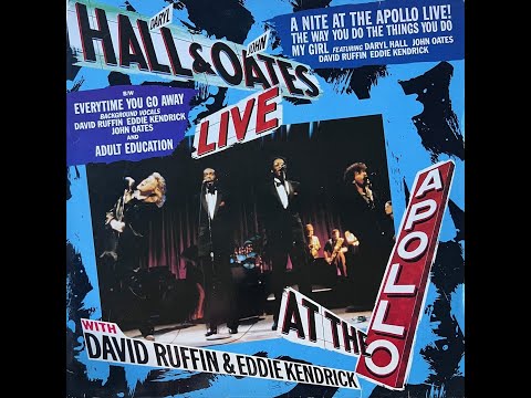 Daryl Hall  John Oates D Ruffin & E Kendrick - The Way You Do The Things You Do/My Girl (1985 Vinyl)
