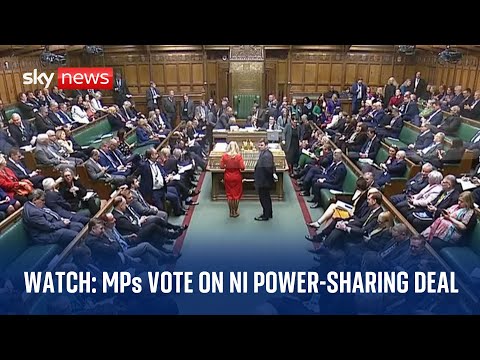 Watch live: MPs to vote on details of power-sharing agreement between Northern Ireland and UK