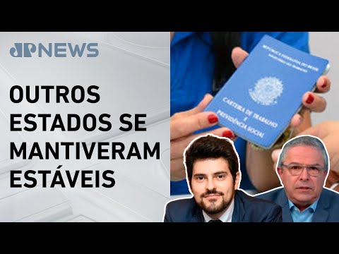 Desemprego cai em sete estados no terceiro trimestre; D’Urso e Diogo da Luz comentam