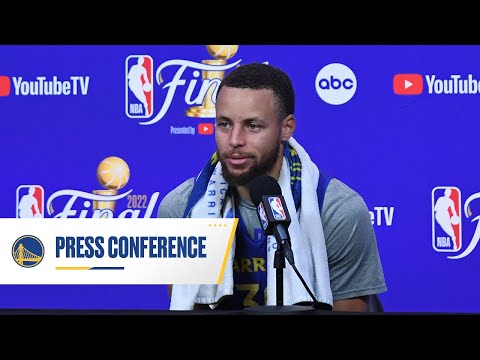 Golden State Warriors Finals Media Day | Stephen Curry video clip