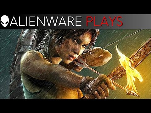 Shadow of the Tomb Raider with Tobii Eye Tracking - Alienware Plays