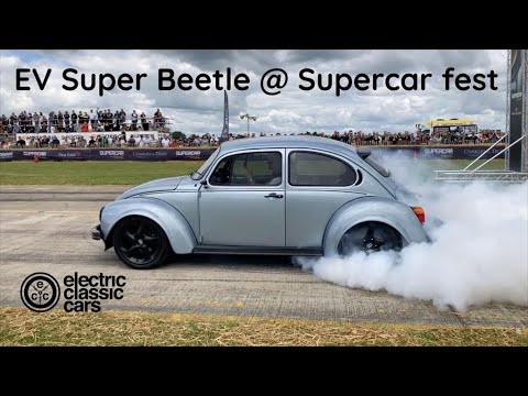 Tesla powered Super Beetle at Supercar   Fest