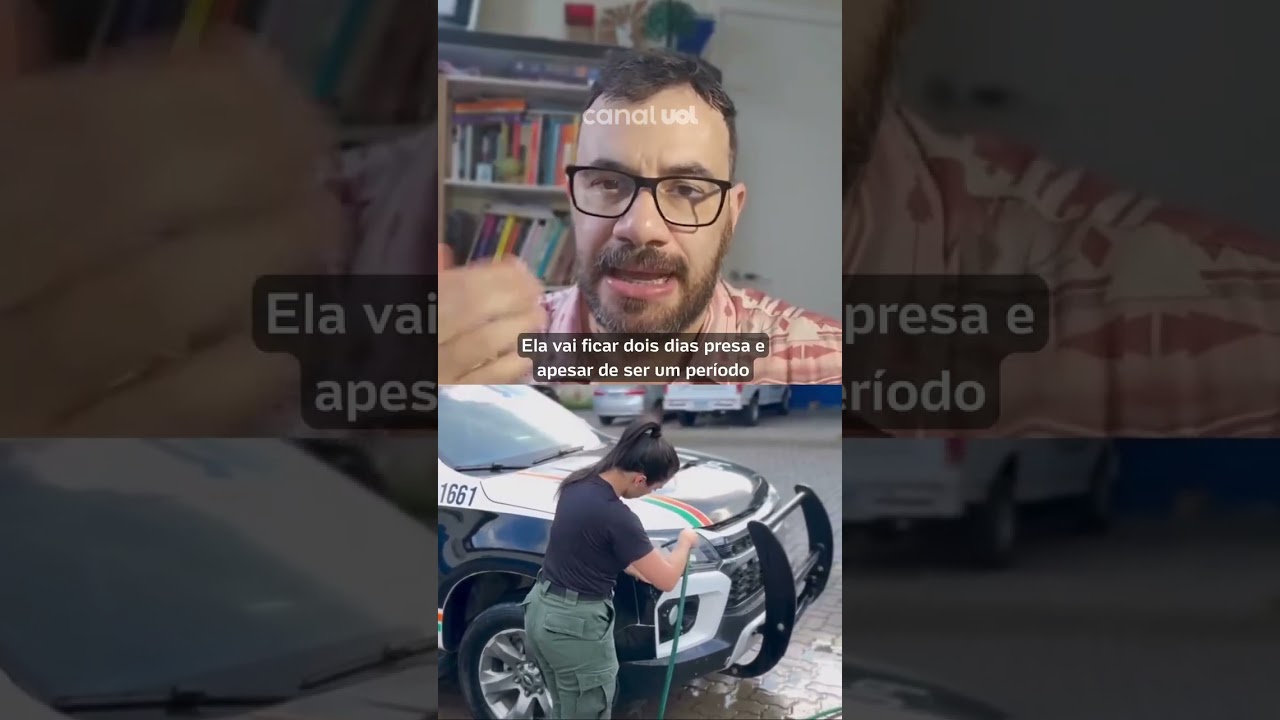 PM-CE nega recurso e manda prender soldado que gravou vídeo lavando viatura | Carlos Madeiro