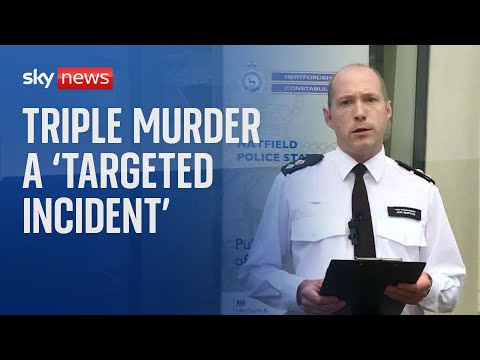Hertfordshire manhunt: Women killed in 'targeted incident', police say