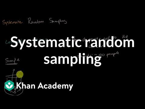 Systematic random sampling | AP Statistics | Khan Academy