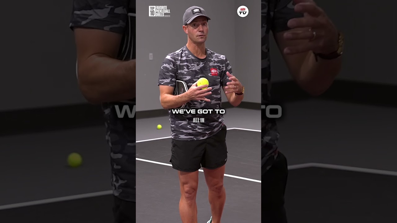 Pickleball coach @markpricepickleball will take you through the Terminator Drill 🦾 #pickleball