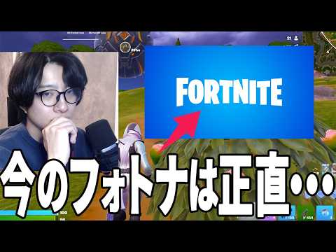 今のフォートナイトこんな感じです【フォートナイト/Fortnite】のサムネイル