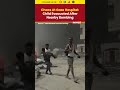 Chaos at Gaza Hospital: Child Evacuated After Nearby Bombing | NewsX #shorts