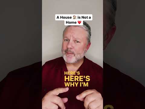 A House 🏠 is Not a Home ❤️ #dadsrising #motivation #shorts #divorce #divorceddad #dovemencare #love