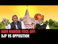Ahead Of Ram Mandir Event, War Of Words Between BJP, Opposition