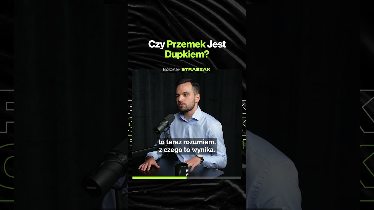Czy Przemek Jest Dupkiem? – ft. Dawid Straszak @PodcastCharyzmatyczny