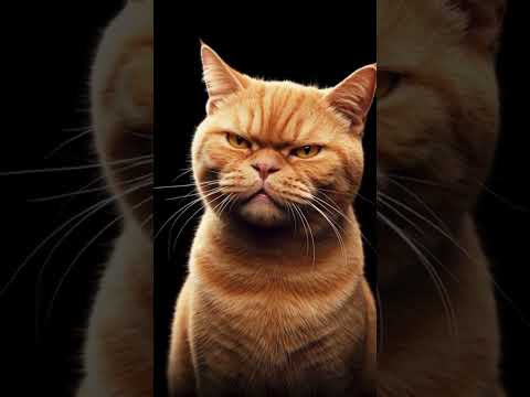 Angry Cat orange vs The World 😾 | Funny Angry Cat Moments & Reactions  #cat #funny