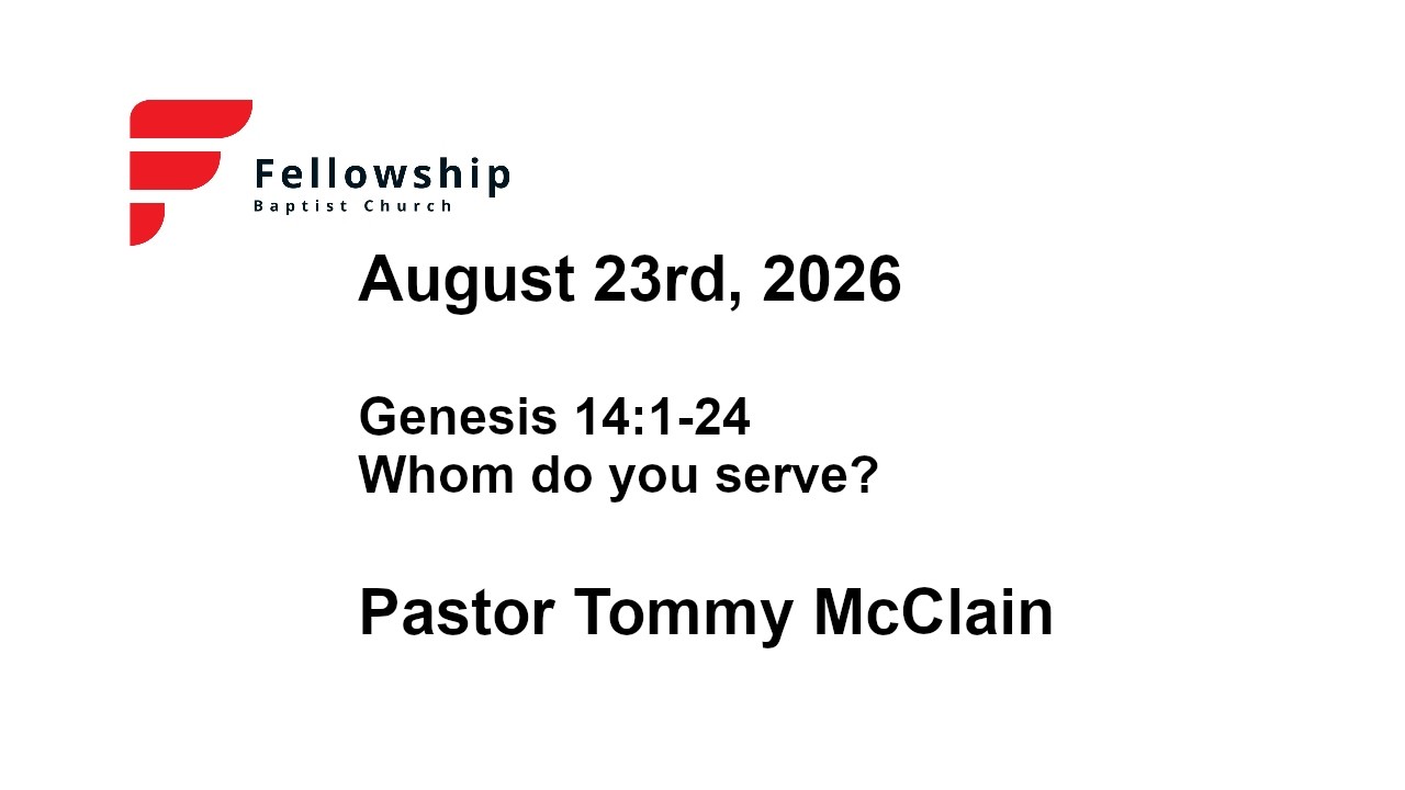 Whom Do You Serve?
