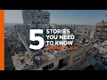Hamas proposes 135-day Gaza truce with Israeli withdrawal — Five stories you need to know | REUTERS  - 01:18 min - News - Video