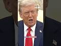 Trump fires back at Democrats dictator allegations over fed takeover of DC police #shorts #trump