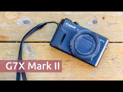 video Canon PowerShot G7 X Mark II Digitalkamera (mit klappbarem Display, 20,1 MP, 4,2-fach optischer Zoom 7,5 cm (3 Zoll) LCD-Display, Touchscreen) schwarz