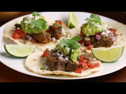 How To Make Carne Asada Tacos For Taco Night ? Tasty