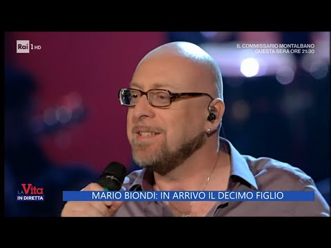 Mario Biondi: in arrivo il decimo figlio - La Vita in diretta - 08/11/2023