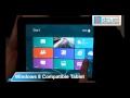 Tablette PC Elite, compatible Windows 8 - 9,7 pouces, Ecran HD, Double coeur 1,5Ghz, 32Go