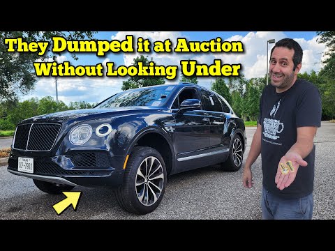 I Bought an “As-Is” Bentley Truck and got 60% Off Because of a Faulty Air Suspension