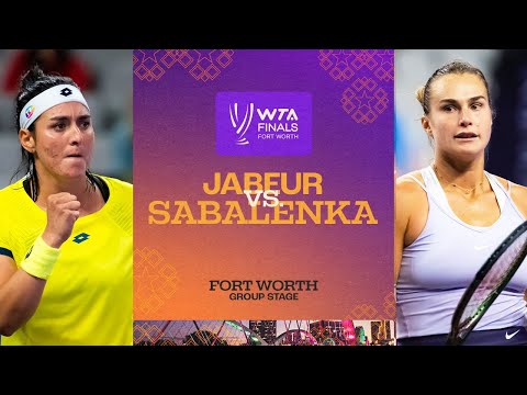 Ons Jabeur vs. Aryna Sabalenka | 2022 WTA Finals Group Stage | Match Highlights