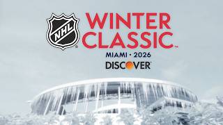 The Winter Classic is coming to South Florida! ❄️🏝️