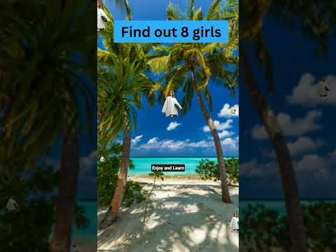 Find out the 8 girls | Wait for End #shorts #kids