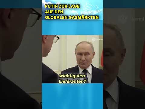 Wladimir Putin: Energieprobleme in EU sind wegen missbrauch von Grüne Agenda