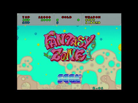 VGMロボット深谷店【ファンタジーゾーン(Fantasy Zone)】レトロゲーム配信
