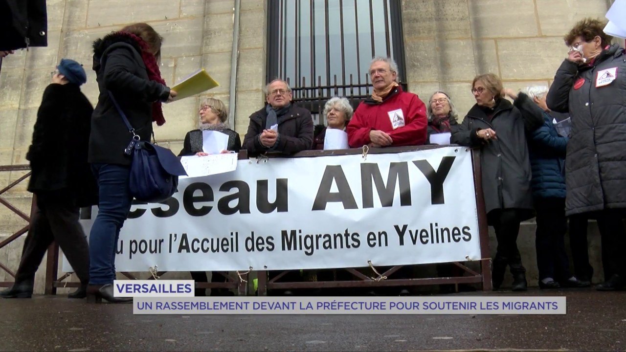 Versailles : mobilisation pour les migrants