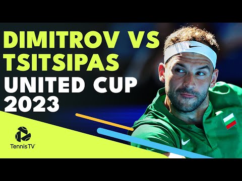 Stefanos Tsitsipas vs Grigor Dimitrov Highlights | United Cup 2023