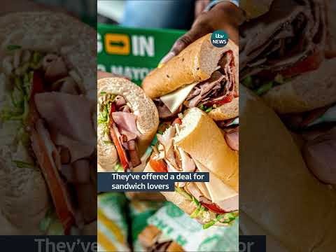 Free subways for life? #itvnews #food #sandwich