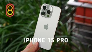 Титановый iPhone 15 Pro — первый обзор!