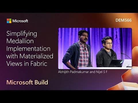 Simplifying Medallion Implementation with Materialized Views in Fabric | DEM566