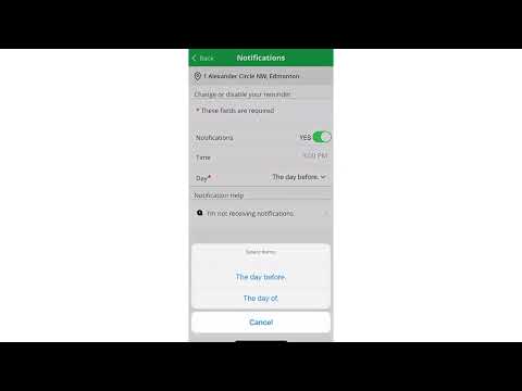 WasteWise Video Tutorials: Setting Up Notifications
