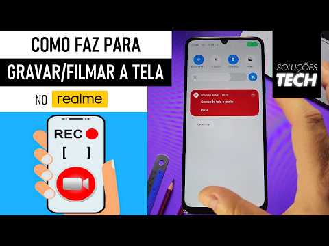Como GRAVAR a TELA do REALME (ATUALIZADO)