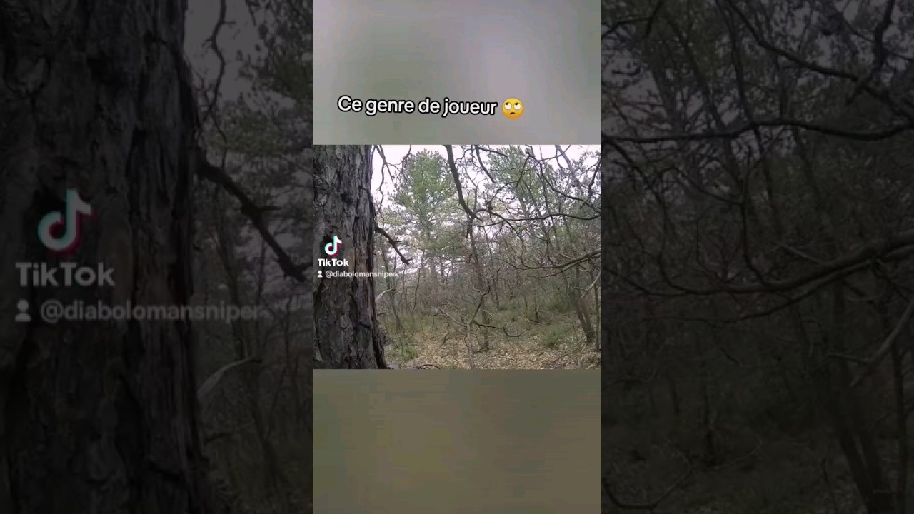 ce genre de joueur qui pensent toucher 😅 #fairplay #tricheur #airsoft