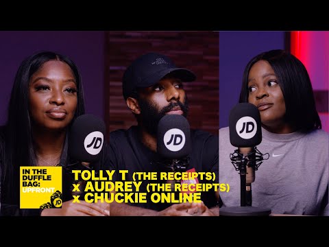 jdsports.co.uk & JD Sports Voucher Code video: TOLLY T (THE RECEIPTS) x AUDREY (THE RECEIPTS) x CHUCKIE ONLINE | JD IN THE DUFFLE BAG: UPFRONT