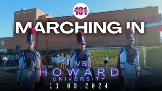 Marching In @ Howard University | SCSU Marching 101 2024