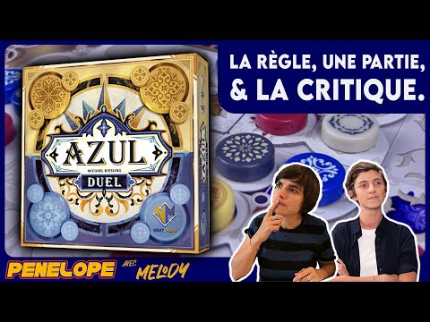 AZUL : DUEL...en terre cuite ! (vous l'avez ? )  | La règle, une partie, la critique !