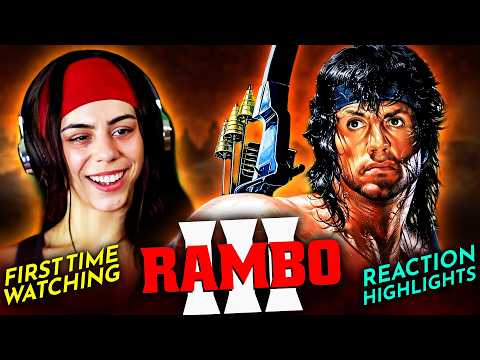 Leia can still appreciate RAMBO III (1988) Movie Reaction FIRST TIME WATCHING