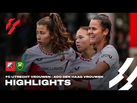 FC Utrecht Vrouwen - ADO Den Haag Vrouwen | HIGHLIGHTS