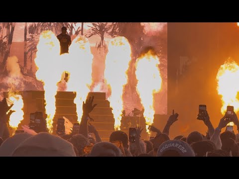 RAF Camora – Palmen aus Plastik (Sunset Crowd POV) | Openair Frauenfeld 2025 [4 K 60 fps]