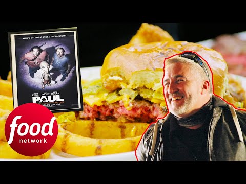 Paul Tries FANTASTIC Burger From Film World Famous Biker's Tavern | Paul Hollywood Goes to Hollywood
