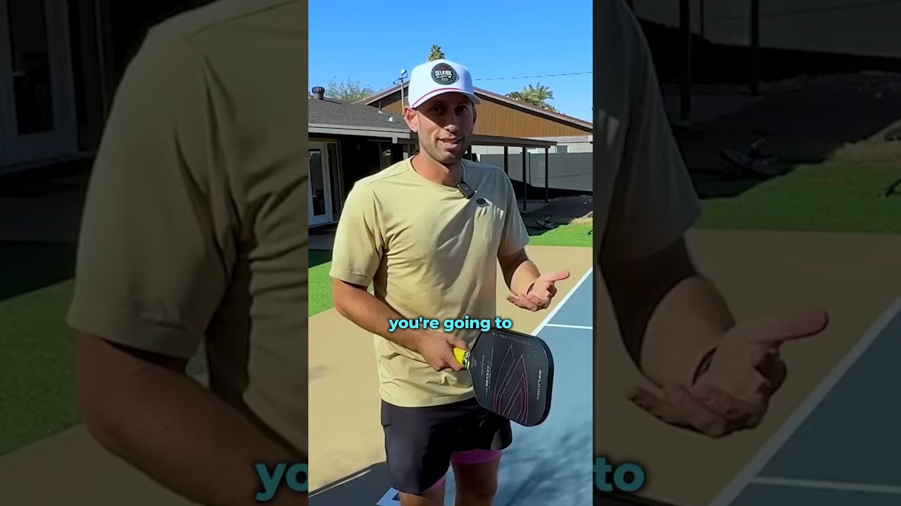 Want to instantly play better in 3.5 tournaments? Play the backhand game. #pickleball