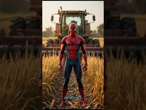 🕷️ ने सारा धनकाट दिया, लेकिन सुपर गाने स्पाइडर को दियाधोखा😭#shorts #spiderman #supergirl #superman