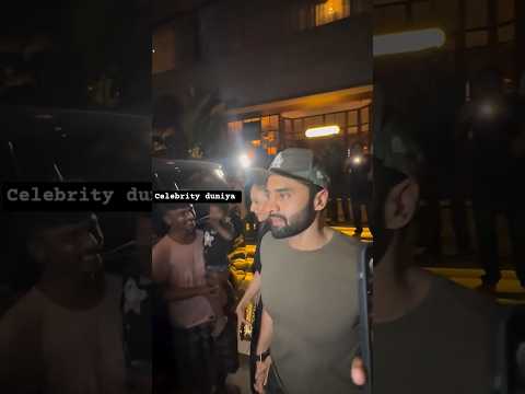 rakul preet and husband jackky bhagnani exit a bandra dinner scene #shortvideo #bollywood#rakulpreet poster