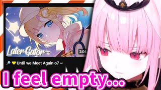 Calli's Thoughts After Watching Ame's Final Stream 【Mori Calliope / Ho