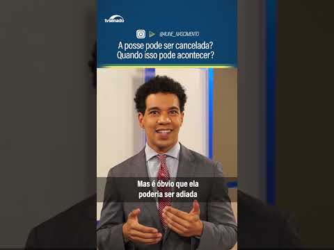 #Shorts Posse presidencial não pode ser cancelada