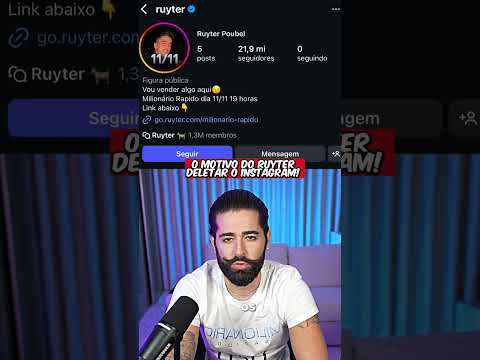 Tá explicado! #ruyter #ruyterpoubel